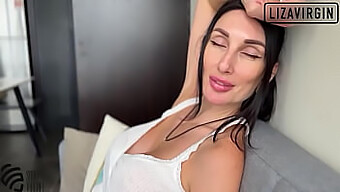 Stepmom Liza Virgin Gets Her Tits Worshipped By Her Stepson